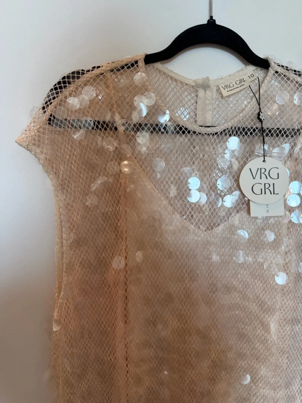 NWT VRG GRL Astrid Sequin Maxi Dress - Picture 2 of 6